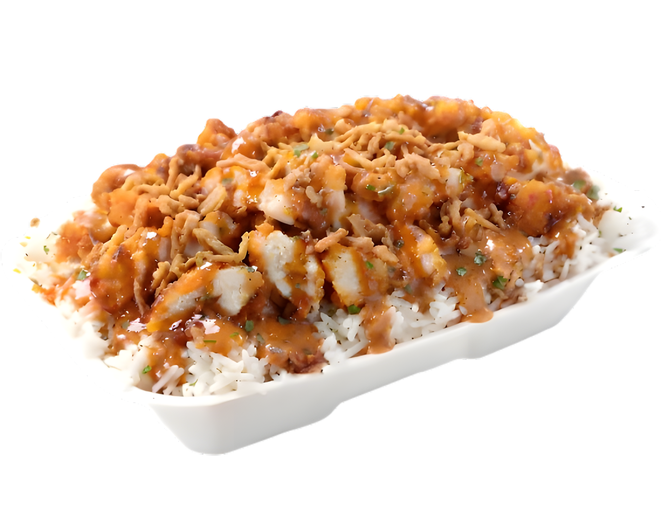 Safa'Riz — Poulet Croustillant, Sauce Maison Sweety, Oignons Crispy, Persillade