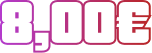 8,00€