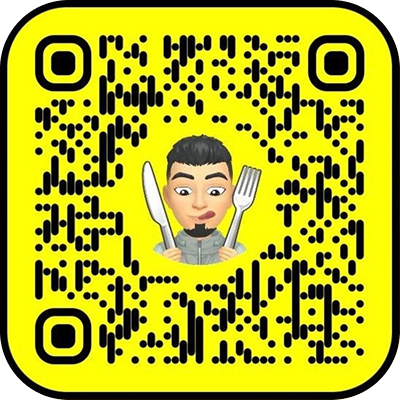 QR Code Snapchat @croustyfood31